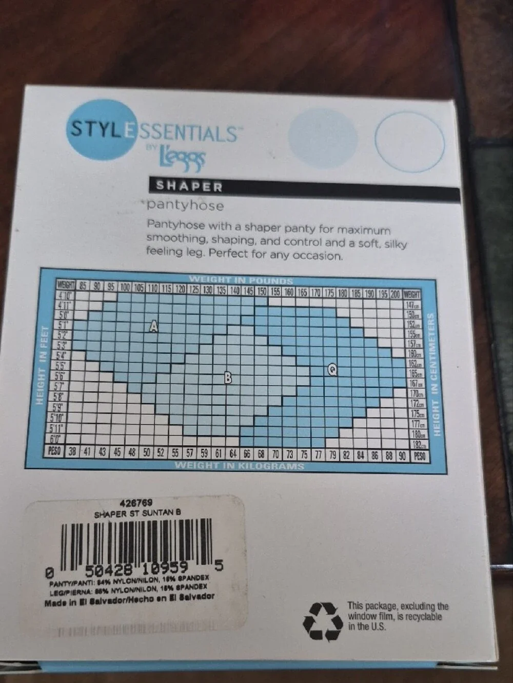 Sheer Energy Control Top Pantyhose - Several Shades New!